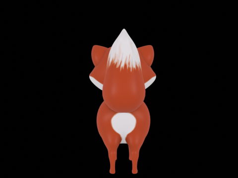 Fox Model 3D