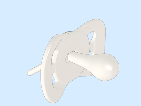 Baby Pacifier Modelo 3D