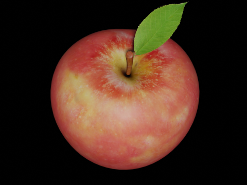 Apple 3D Model