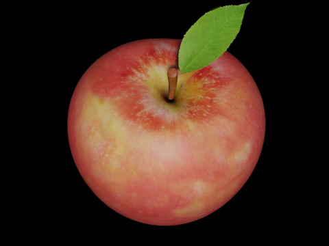 Apple 3D Model