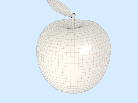 Apple 3D Model