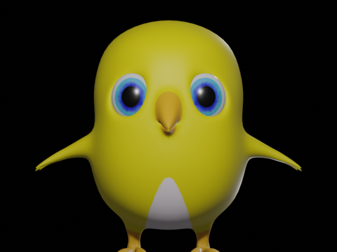 Chick Modelo 3D