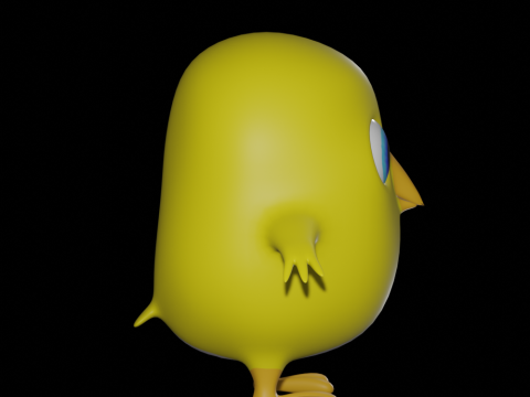 Chick Modelo 3D