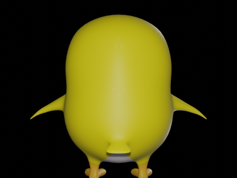 Chick Modelo 3D