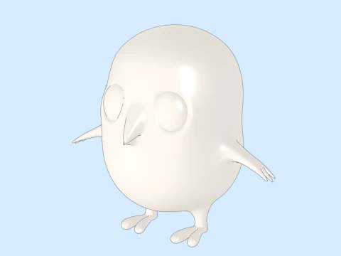 Chick 3D Model