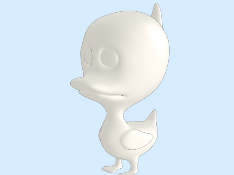 Duckling 3D Model