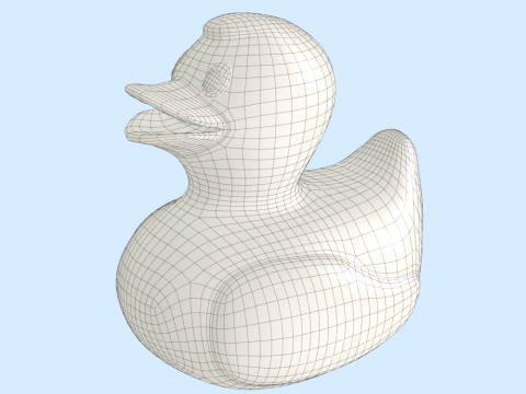 Duck 3D Model