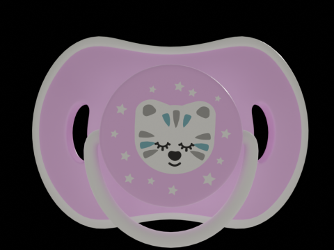 Baby Pacifier 3D Model