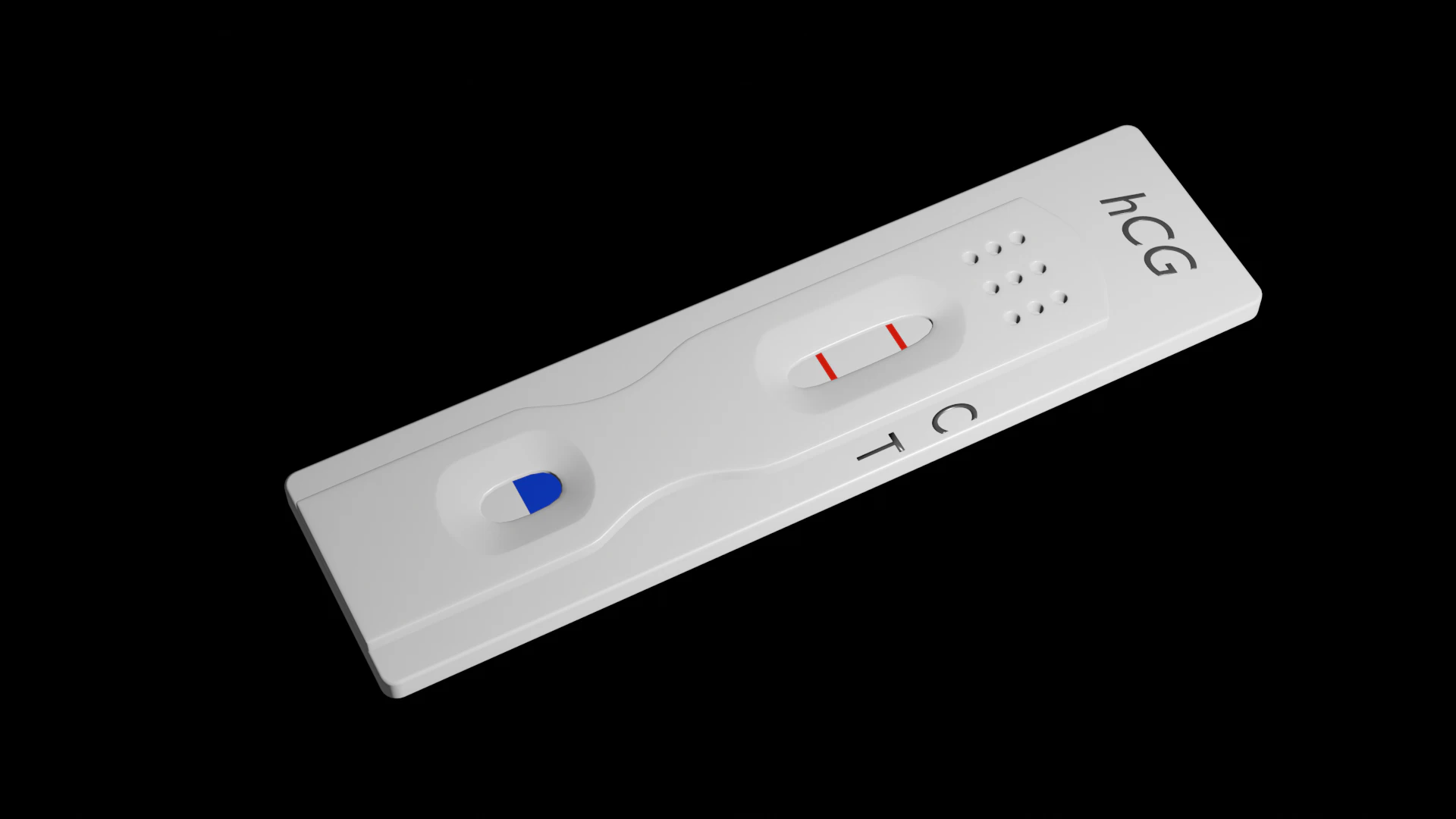 Pregnancy Test Kit 3D Model .c4d .max .obj .3ds .fbx .stl .blend