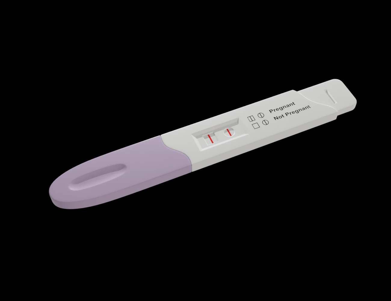 Pregnancy Test Kit 3D Model .c4d .max .obj .3ds .fbx .stl .blend 