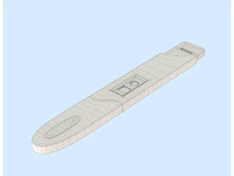 Pregnancy Test Kit 3D Model