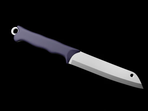 Knife 3D Model