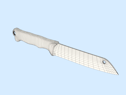 Knife 3D-Modell