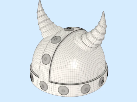 Helmmodell 3D Modell
