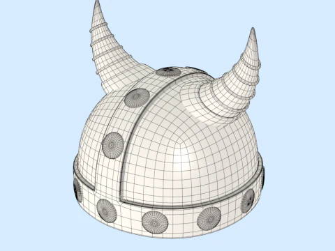 Helmmodell 3D Modell