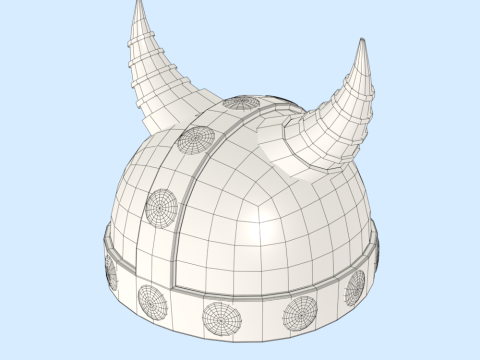 Helmet Model 3D Model