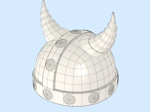 Helmmodell 3D Modell