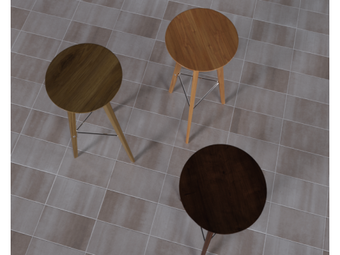 Stools 3D Model