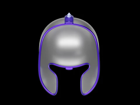 Warrior Helmet 3D Model
