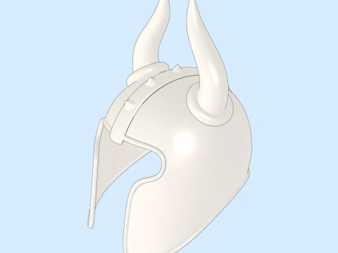 Warrior Helmet 3D Model