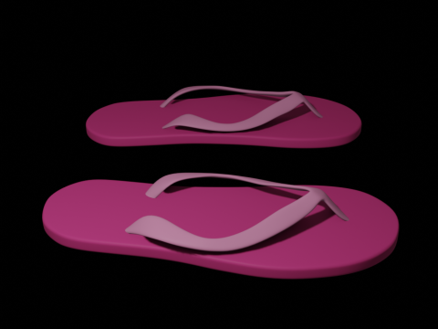 Flip-Flops Modelo 3D