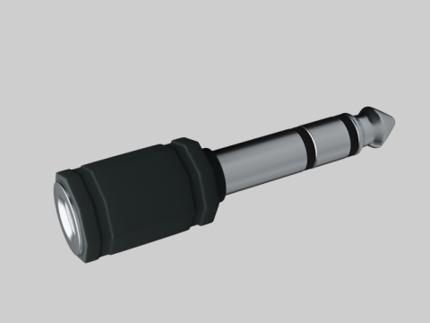 Stereo Jack 3D-Modell