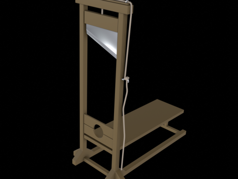 Guillotine 3D Model