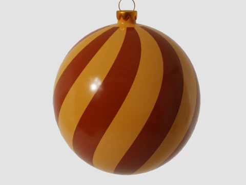 Palla di Natale Modello 3D
