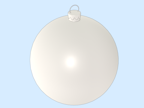 Christmas Ball 3D Modell