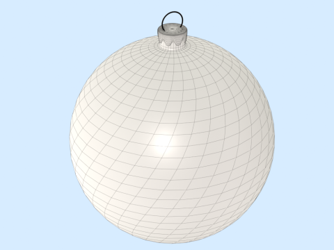 Christmas Ball 3D Modell