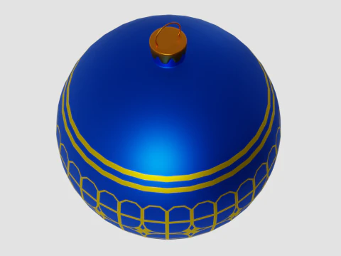 bola de navidad Modelo 3D
