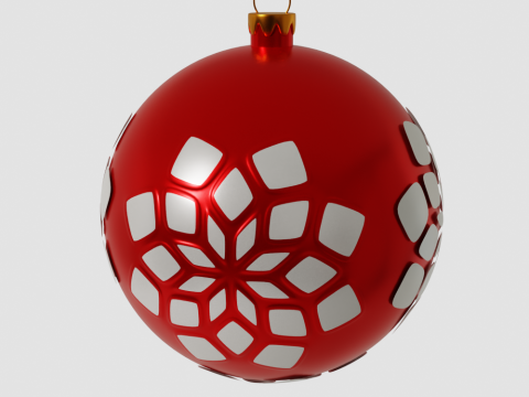 Christmas Ball 3D 模型