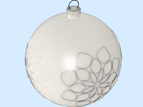 Christmas Ball 3D Model