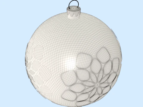 Christmas Ball 3D Model