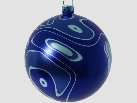 Palla di Natale Modello 3D