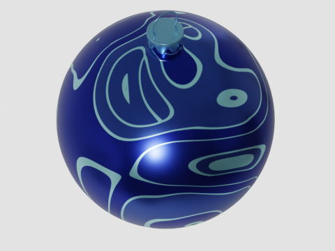 Christmas Ball Modello 3D