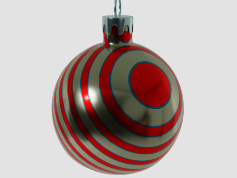 Christmas Ball 3D 模型
