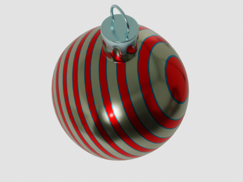 Christmas Ball Modello 3D