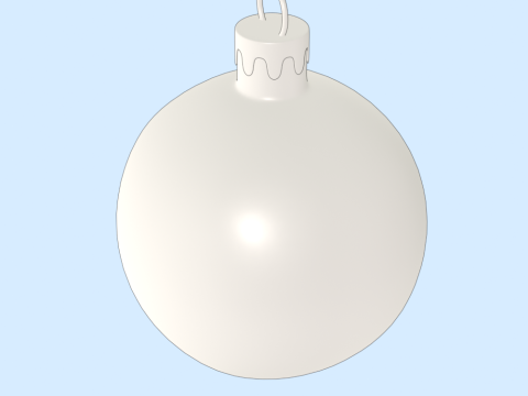 Christmas Ball Modello 3D