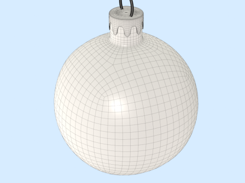 Christmas Ball Modello 3D