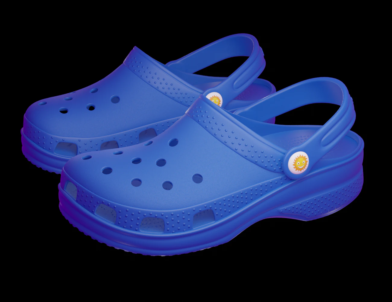 Flip-flops 3D Model .c4d .max .obj .3ds .fbx .stl .blend
