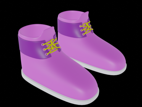 Kids Shoes Modelo 3D