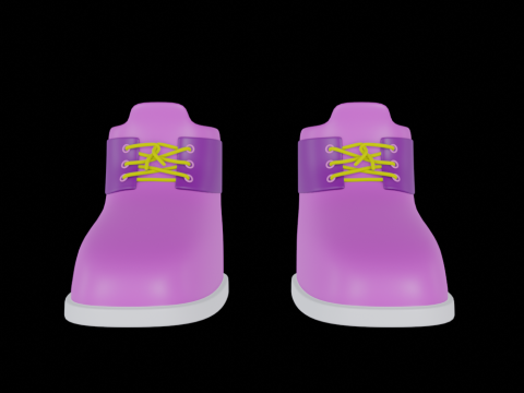 Kids Shoes Modello 3D