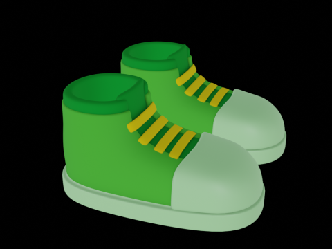 Kids Shoes Modelo 3D