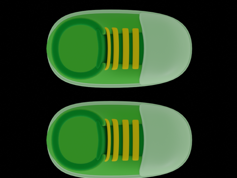 Kids Shoes 3D Model