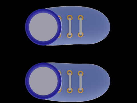 Kids Shoes 3D Model
