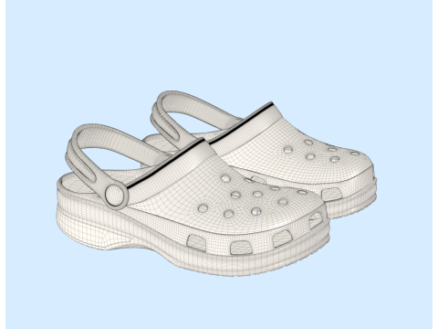 Flip-flops 3D मॉडल
