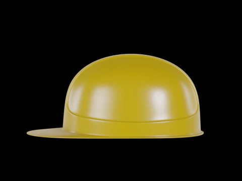건설 모자 3D 모델