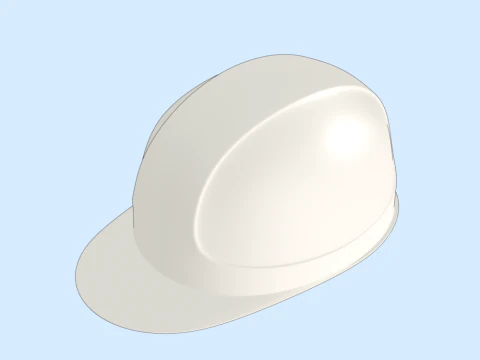 건설 모자 3D 모델