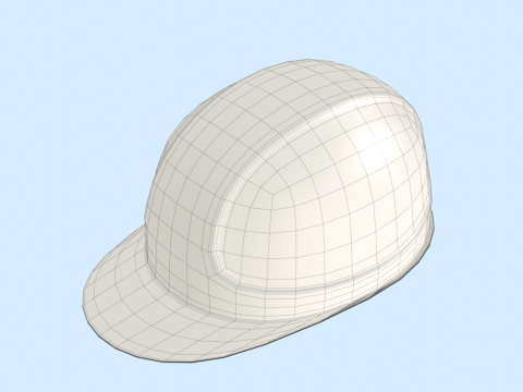 Construction Hat 3D 모델